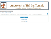 Tablet Screenshot of hsilai.jamesbaquet.com