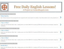 Tablet Screenshot of lessons.jamesbaquet.com