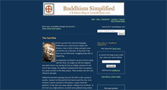 Desktop Screenshot of buddhism.jamesbaquet.com