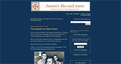 Desktop Screenshot of about.jamesbaquet.com